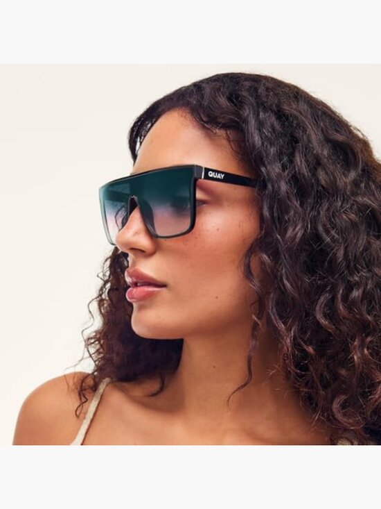 Oversized Shield Sunglasses UV Protected Everyday Wear main image 5